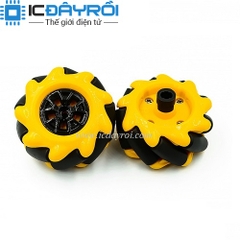 Bánh xe mecanum wheel omni wheel 60mm (1 cặp)