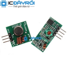 Bộ thu phát rf 315MHZ Bộ thu phát rf 315MHZ