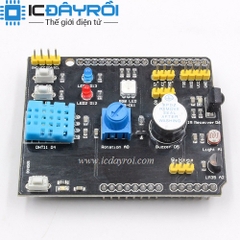 Board đa chức năng mở rộng DHT11 LM35 Buzzer IR Photoresistor VR RGB Button Led Shield Board đa chức năng mở rộng DHT11 LM35 Buzzer IR Photoresistor VR RGB Button Led Shield