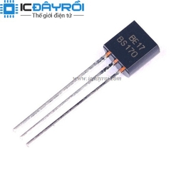 BS170 MOSFET N-CH 60V 500MA TO-92 BS170 MOSFET N-CH 60V 500MA TO-92