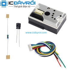 Cảm biến bụi PM2.5 GP2Y1010AU0F Cảm biến bụi PM2.5 GP2Y1010AU0F
