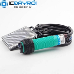 Cảm biến vật cản gương phản xạ hồng ngoại E3F-R2C1 NPN Cảm biến vật cản gương phản xạ hồng ngoại E3F-R2C1 NPN