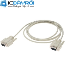 Cáp RS232 DB9 đực sang DB9 đực dài 1.4M Cáp RS232 DB9 đực sang DB9 đực dài 1.4M