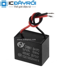 Tụ quạt CBB61 5uF 450V