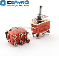 Công tắc E-TEN1321 15A 250V 6 chân 2 trạng thái Công tắc E-TEN1321 15A 250V 6 chân 2 trạng thái
