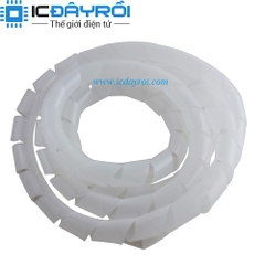 Dây xoắn ruột gà 25MM màu trắng (cuộn) Dây xoắn ruột gà 25MM màu trắng (cuộn)