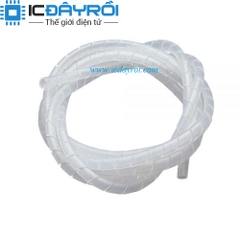 Dây xoắn ruột gà 6MM màu trắng (cuộn) Dây xoắn ruột gà 6MM màu trắng (cuộn)