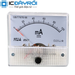 Đồng hồ đo Ampe kế DC 85C1 100mA