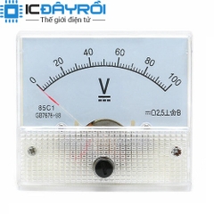 Đồng hồ đo điện áp DC 85C1 100V