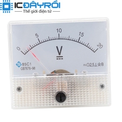 Đồng hồ đo điện áp DC 85C1 20V