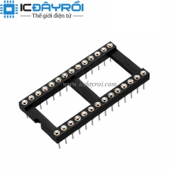 Đế IC 28Pin loại tròn ( khoảng cách chân rộng ) Đế IC 28Pin loại tròn ( khoảng cách chân rộng )