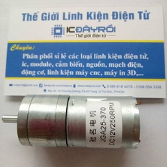 Động cơ giảm tốc GA25 12V250RPM Động cơ giảm tốc GA25 12V250RPM