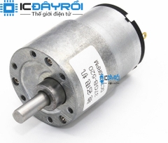 Động cơ DC giảm tốc JGB37-520 12V600RPM