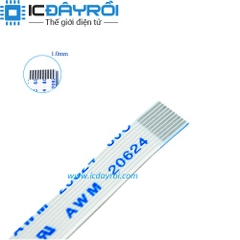 Cáp FFC/FPC 10P-1.0MM-10CM cùng chiều Cáp FFC/FPC 10P-1.0MM-10CM cùng chiều