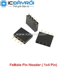 Hàng rào 1X4-2.54MM Female Hàng rào 1X4-2.54MM Female