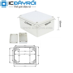 Hộp nhựa 115x90x55mm Hộp nhựa 115x90x55mm