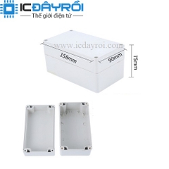 Hộp nhựa 158x90x75mm Hộp nhựa 158x90x75mm