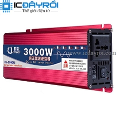 Inverter kích điện 12V lên 220V 3000w sóng sin chuẩn (Inverter pure sine ware) Inverter kích điện 12V lên 220V 3000w sóng sin chuẩn (Inverter pure sine ware)