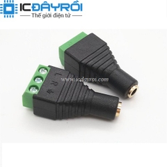 Jack audio cái 3.5mm 2 nấc ra domino