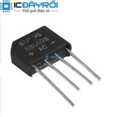 Diode cầu KBL608 6A 800V