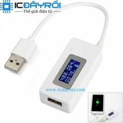 Thiết bị đo test dung lượng pin dự phòng, công suất củ sạc KCX-017 Thiết bị đo test dung lượng pin dự phòng, công suất củ sạc KCX-017