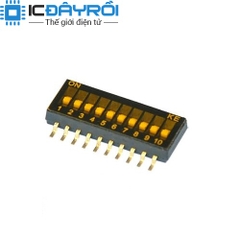 KE 1.27MM Dip Switch 10P