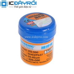 Kem chì MECHANIC Solder Paste XG-50 Kem chì MECHANIC Solder Paste XG-50