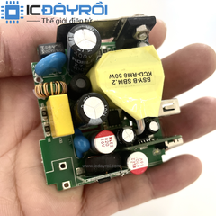 Mạch nguồn sạc nhanh PD3.0 QC4 30w type C + usb AC DC Mạch nguồn sạc nhanh PD3.0 QC4 30w type C + usb AC DC