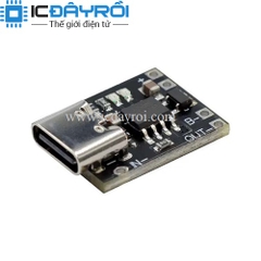 Mạch sạc pin siêu nhỏ 4.2V 1A Type-C Mạch sạc pin siêu nhỏ 4.2V 1A Type-C
