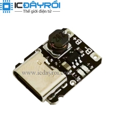 Mạch sạc xả 5V 2A Type-C cho pin lithium 4.2V Mạch sạc xả 5V 2A Type-C cho pin lithium 4.2V