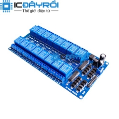 Module 16 Relay với Opto cách ly (5VDC)