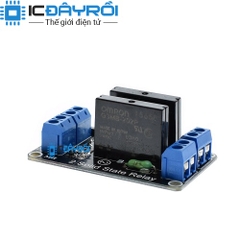 Module 2 Relay rắn SSR (5 VDC)