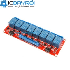 Module 8 relay 5V với opto cách ly kích H/L