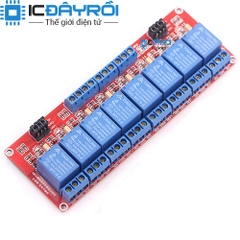 Module 8 relay với opto cách ly 24V Module 8 relay với opto cách ly 24V