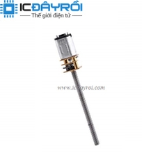 Động cơ N20 12V100RPM trục xoắn M4x55 Động cơ N20 12V100RPM trục xoắn M4x55