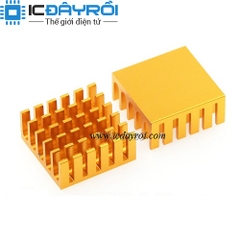 Nhôm tản nhiệt 22x22x10mm Nhôm tản nhiệt 22x22x10mm