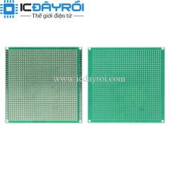 PCB 10x10cm phủ xanh một mặt