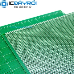 PCB 20x30cm phủ xanh một mặt