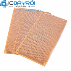 Board đồng đục lỗ PCB 10X22CM Board đồng đục lỗ PCB 10X22CM
