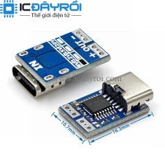 Mạch mồi kích sạc nhanh PDC004-PD-9V Type-C Mạch mồi kích sạc nhanh PDC004-PD-9V Type-C