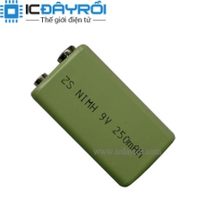 Pin sạc 9V 250mAh