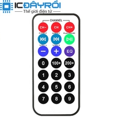 Remote hồng ngoại 21 phím Remote hồng ngoại 21 phím
