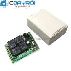 Module RF 4 kênh 12VDC 433Mhz Module RF 4 kênh 12VDC 433Mhz
