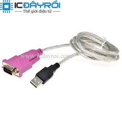 RS232 Serial DB9 Pin Male to USB 2.0 PL-2303 Cable