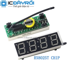 Mạch hiển thị đồng hồ, nhiệt độ, điện áp đa năng RX8025T