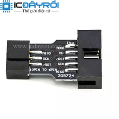 Socket chuyển đổi AVRISP/USBasp/STK500 10 chân ra 6 chân