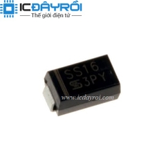 Diode SS16 SMA SR160 DO-214AC 1A 60V Diode SS16 SMA SR160 DO-214AC 1A 60V