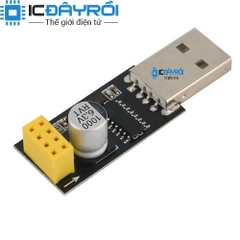 USB Adapter mạch thu phát wifi ESP8266 uart ESP-01