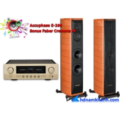 Bộ nghe nhạc Amply Accuphase E-260 + Loa Sonus Faber Cremona M