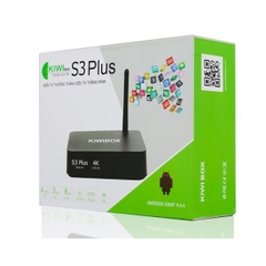 Kiwibox S3 Plus Quad Core, 4K Ultra HD Kiwibox S3 Plus Quad Core, 4K Ultra HD